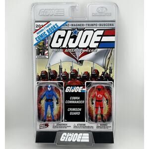Hasbro Page Punchers Gi Joe Cobra Commander Crimson Guard MIP - FAST SHIPPING ✅